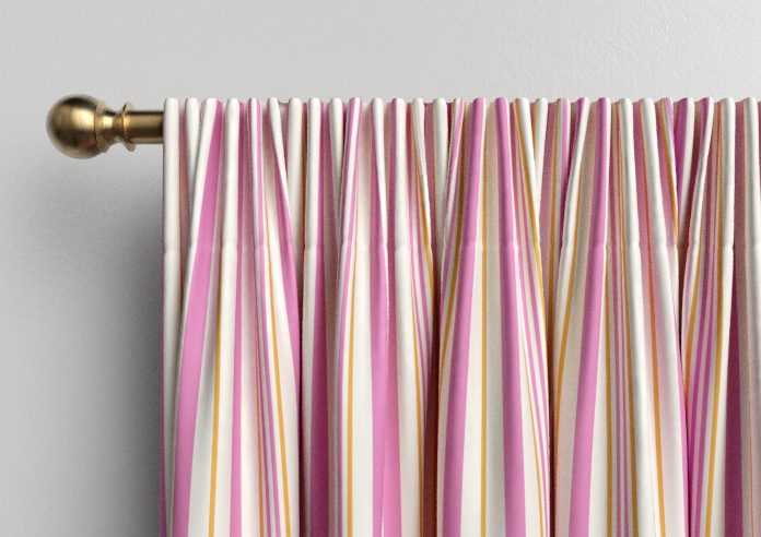 The British Stripe Co. George, Notting Hill No.1 - Made to Measure Curtains - Image 9